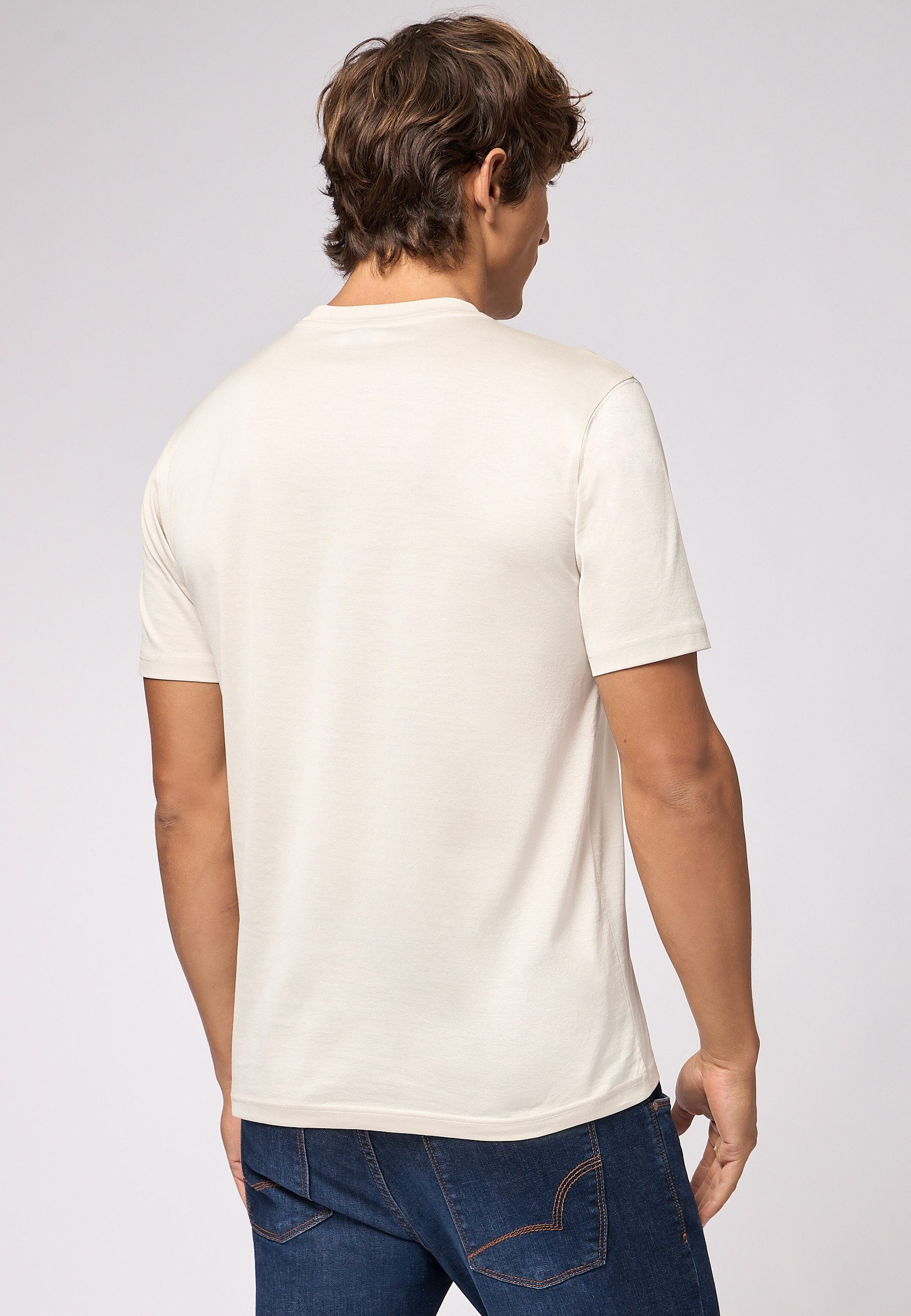 Roy Robson Rundhalsshirt Basic Shirt günstig online kaufen