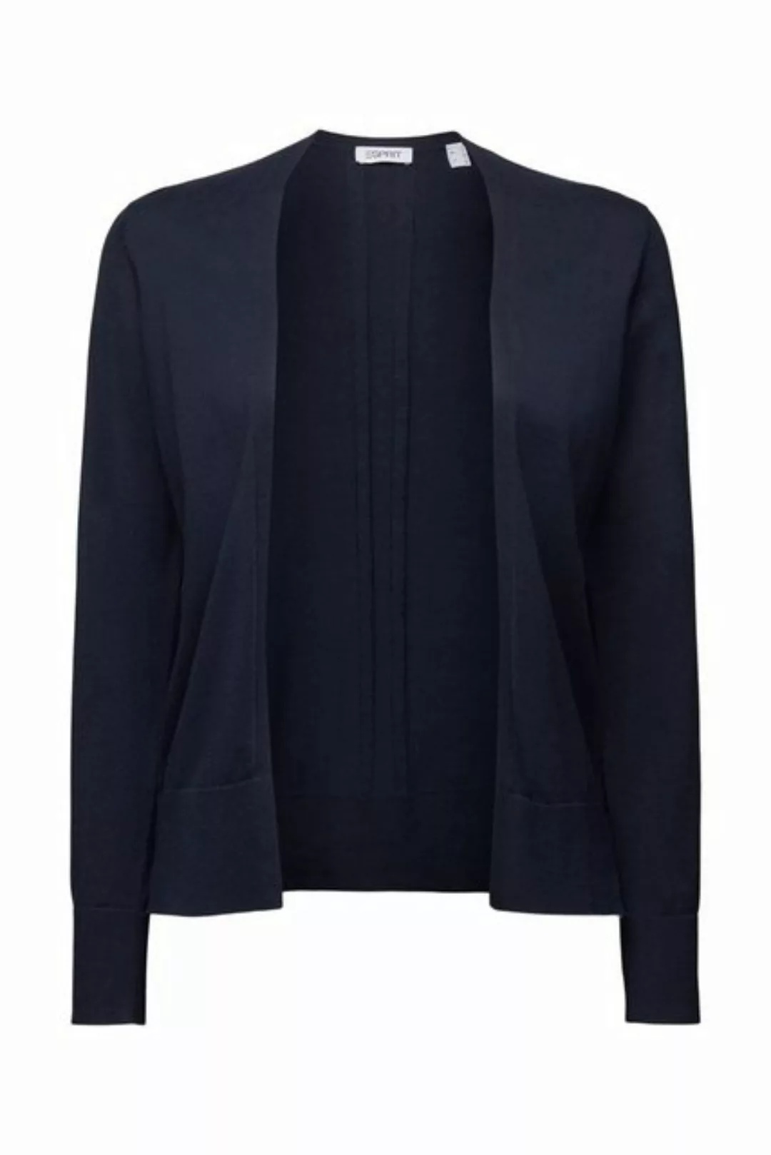 Esprit Strickjacke Rippstrick-Cardigan (1-tlg) günstig online kaufen