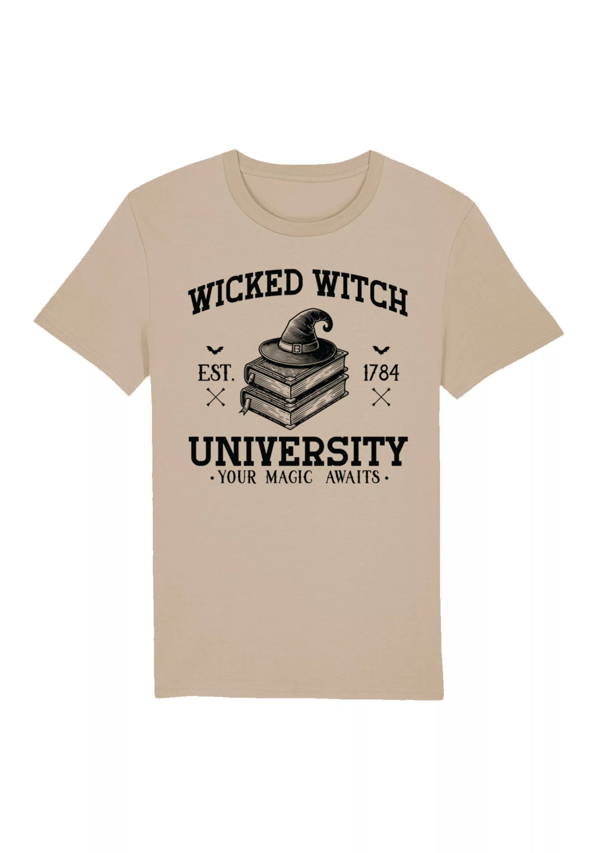 F4NT4STIC T-Shirt "Halloween University Wicked witch", Premium Qualität, Ha günstig online kaufen