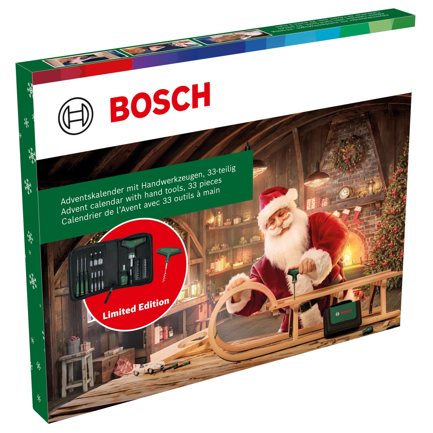 Bosch Adventskalender-Set DIY Handwerkzeuge 2024 günstig online kaufen