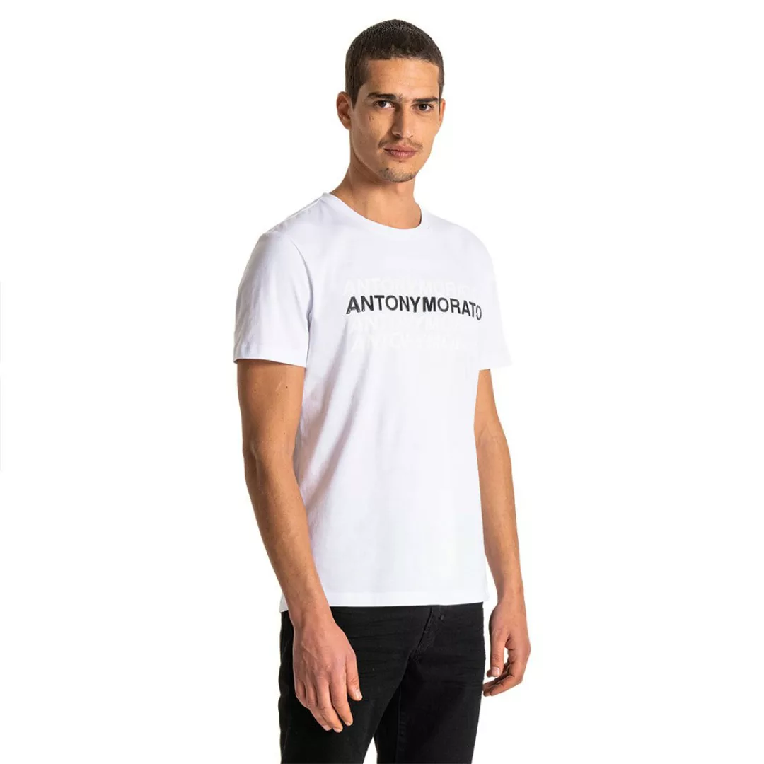 Antony Morato Slim-fit In 100% Cotton With A Print At Front Kurzärmeliges T günstig online kaufen