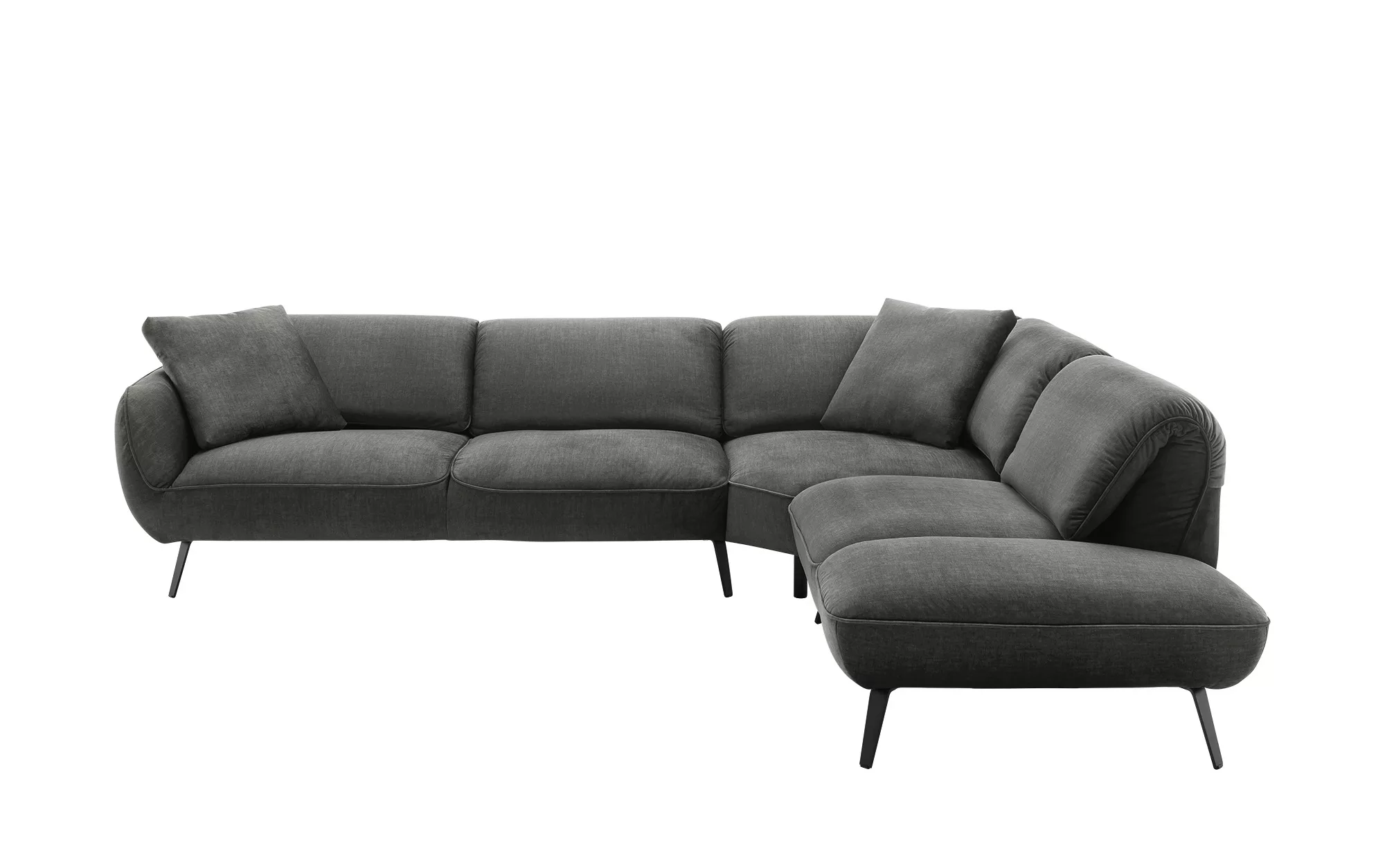 medium Ecksofa  Ventus ¦ grau ¦ Maße (cm): B: 304 T: 246 Polstermöbel > Sof günstig online kaufen