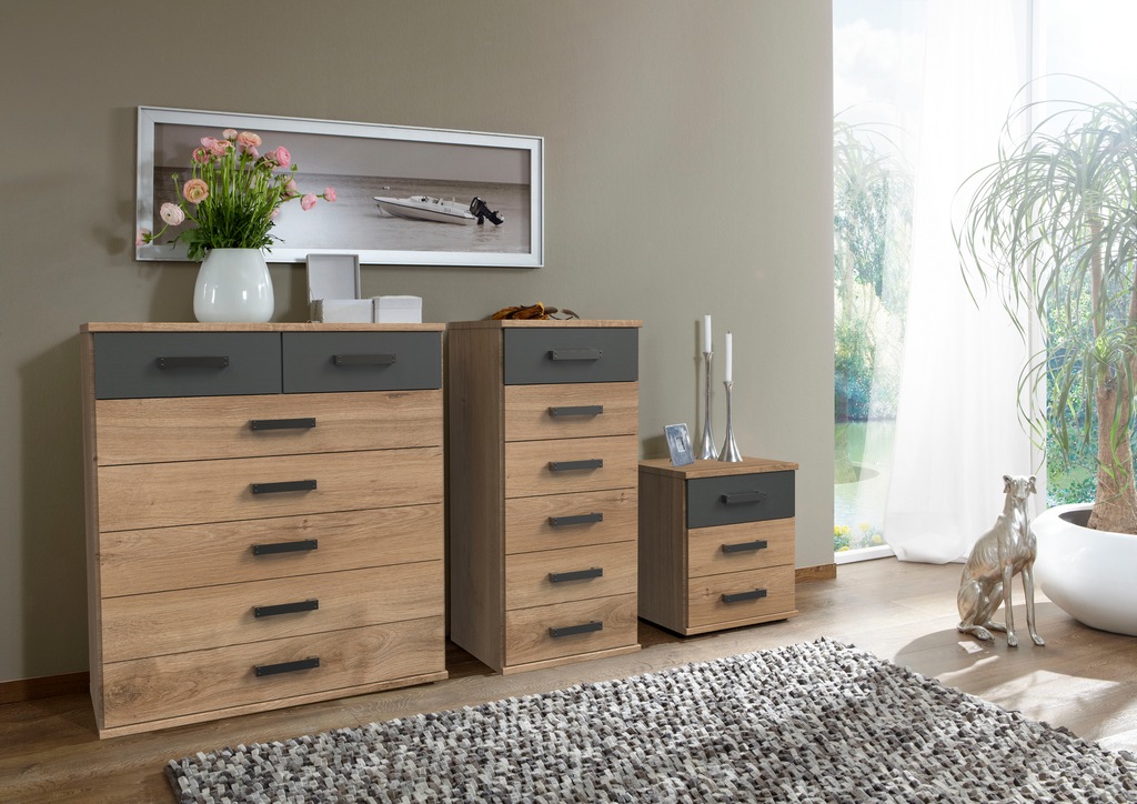 Wimex Schubkastenkommode "Cork, Hochkommode, Highboard 91/40/103cm, Made in günstig online kaufen
