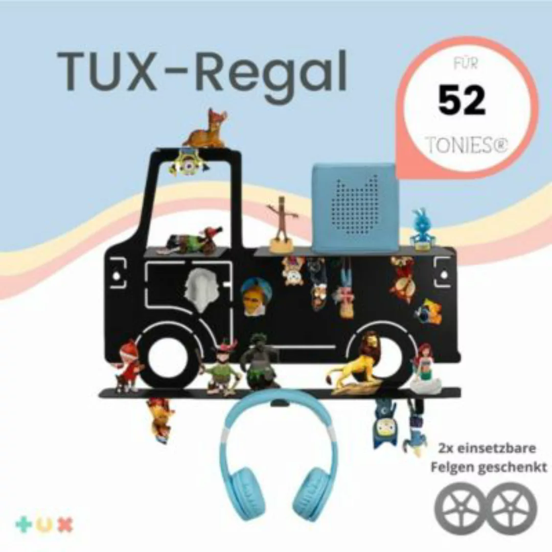 TUX Magnetisches Regal passend Toniebox® - LKW anthrazit  Kinder günstig online kaufen