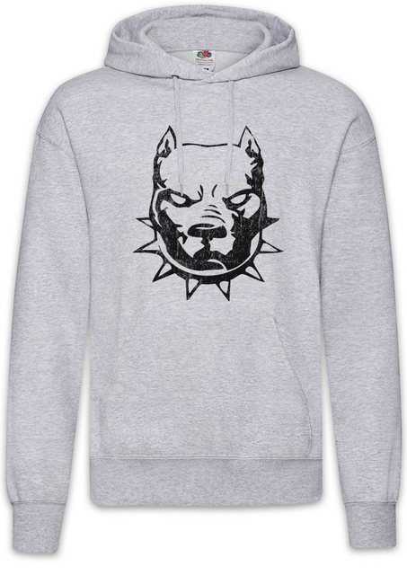 Urban Backwoods Hoodie Pit Dog Bull Herren Hoodie Kette Bissiger Hund Rottw günstig online kaufen