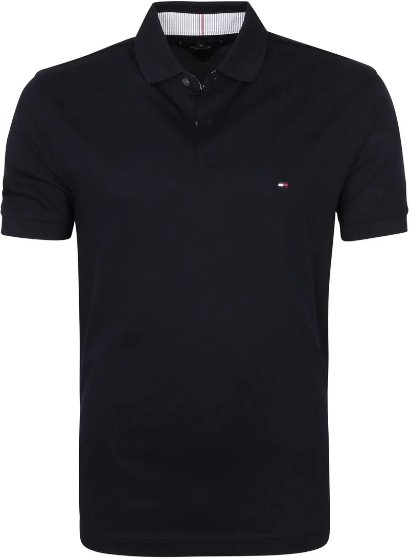 Tommy Hilfiger Polo Shirt Regular Navy - Größe L günstig online kaufen