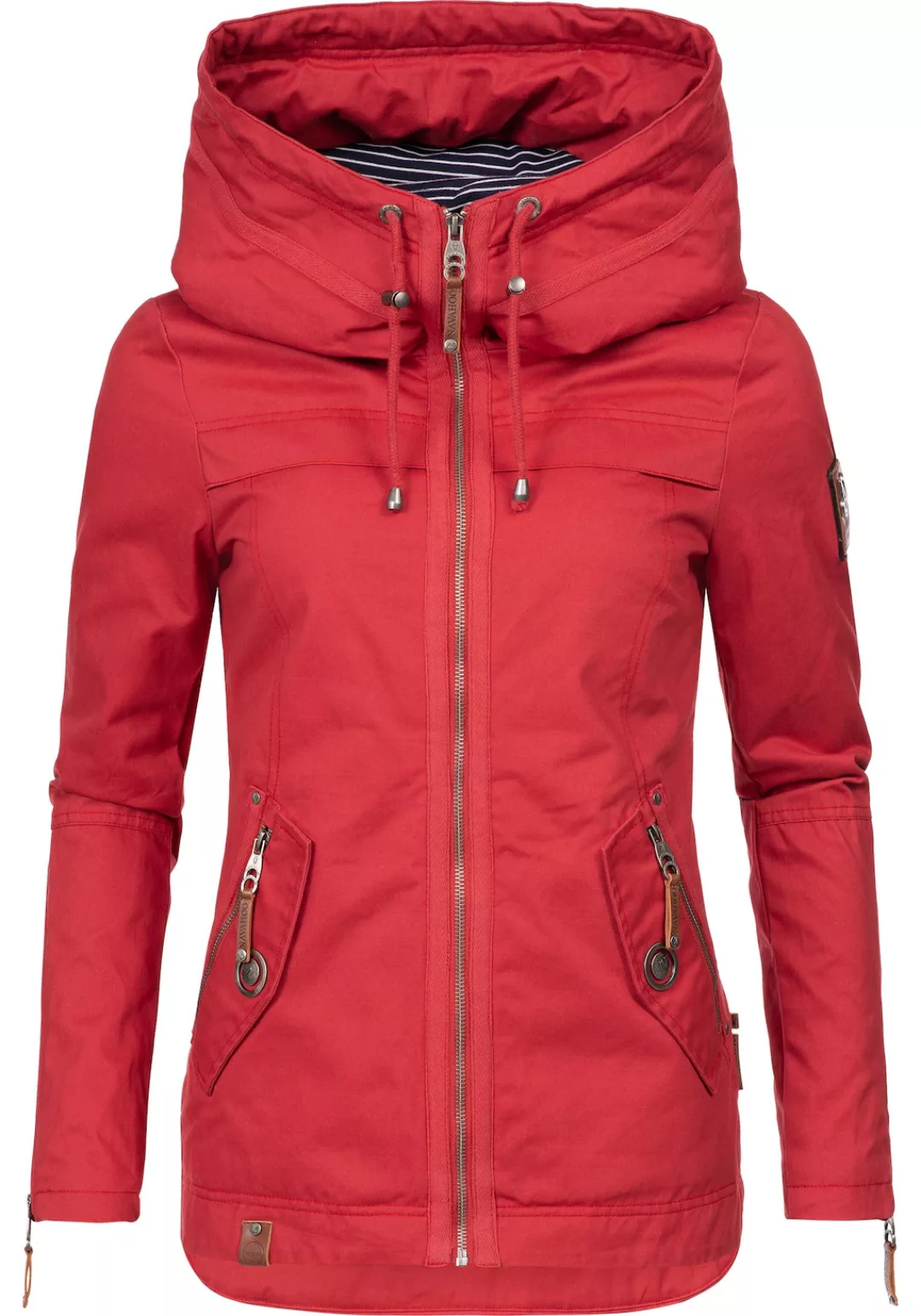 Navahoo Outdoorjacke "Wekoo", mit Kapuze, moderner Damen Übergangsparka aus günstig online kaufen