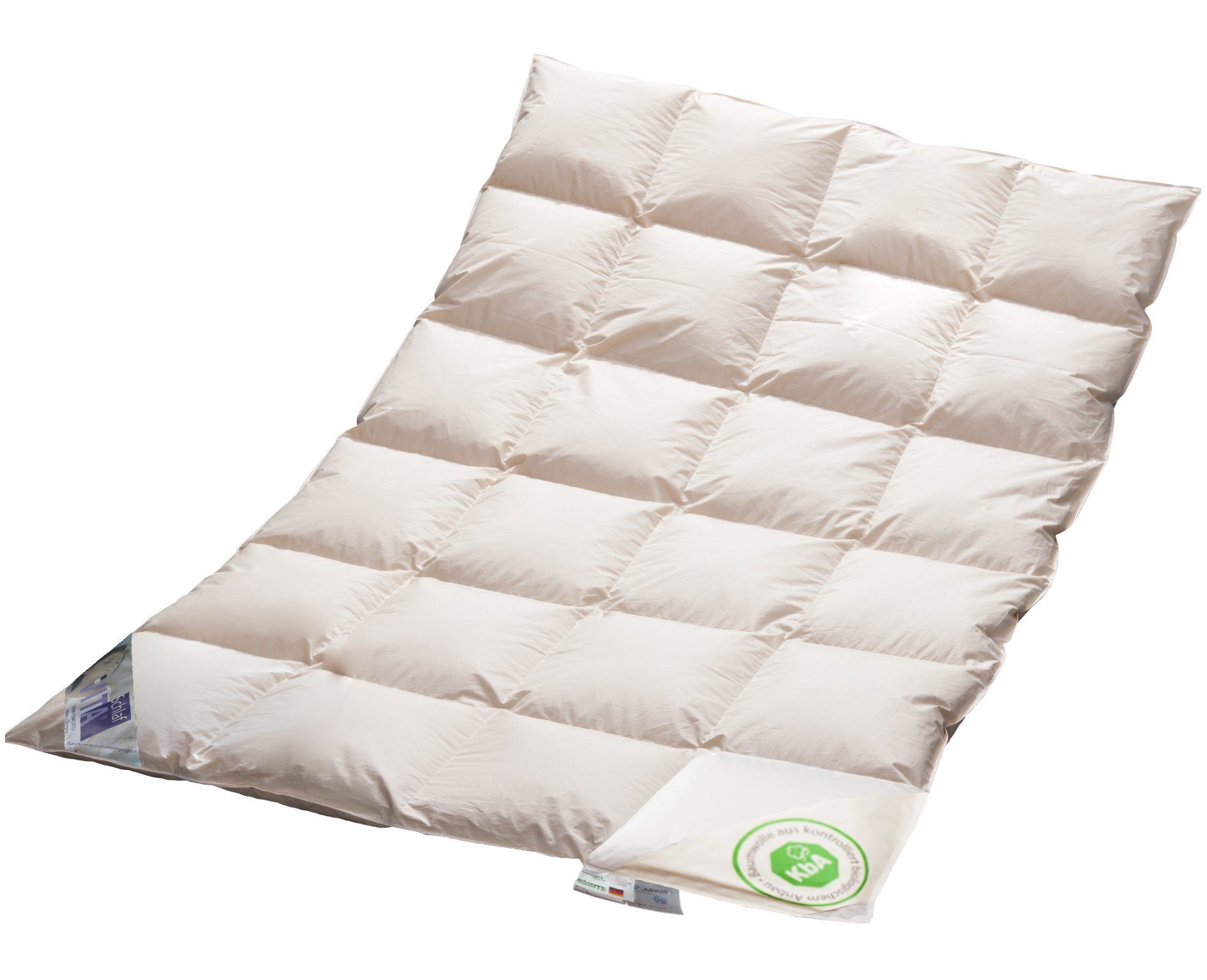 Vitaschlaf Gänsedaunenbettdecke Vitaschlaf® BIO-LUXE-KBA Bettdecken für günstig online kaufen