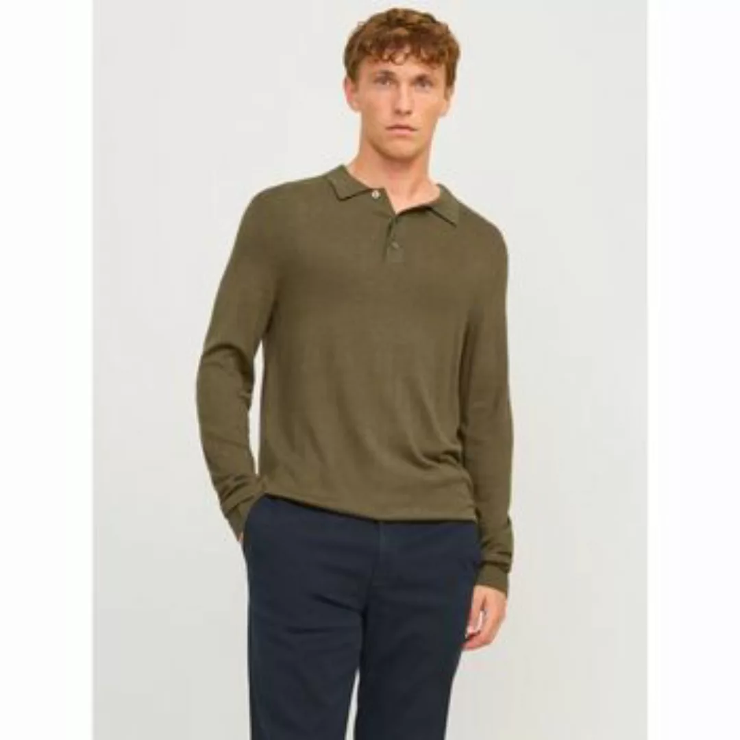 Jack & Jones  Pullover 12259650 WILLIAM POLO-PEAT MELANGE günstig online kaufen