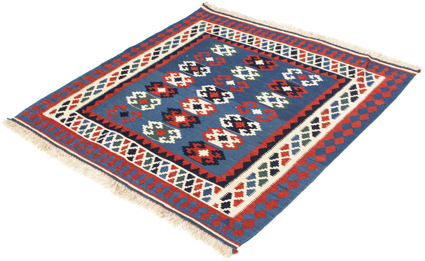morgenland Wollteppich »Kelim - Oriental quadratisch - 100 x 98 cm - dunkel günstig online kaufen