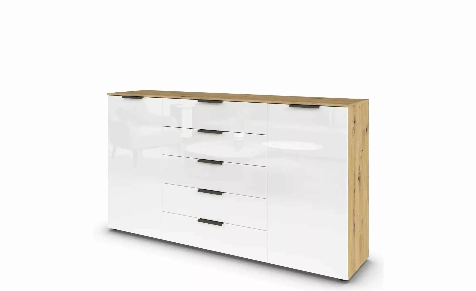 Sideboard ¦ holzfarben ¦ Maße (cm): B: 180 H: 100 Kommoden & Sideboards > S günstig online kaufen