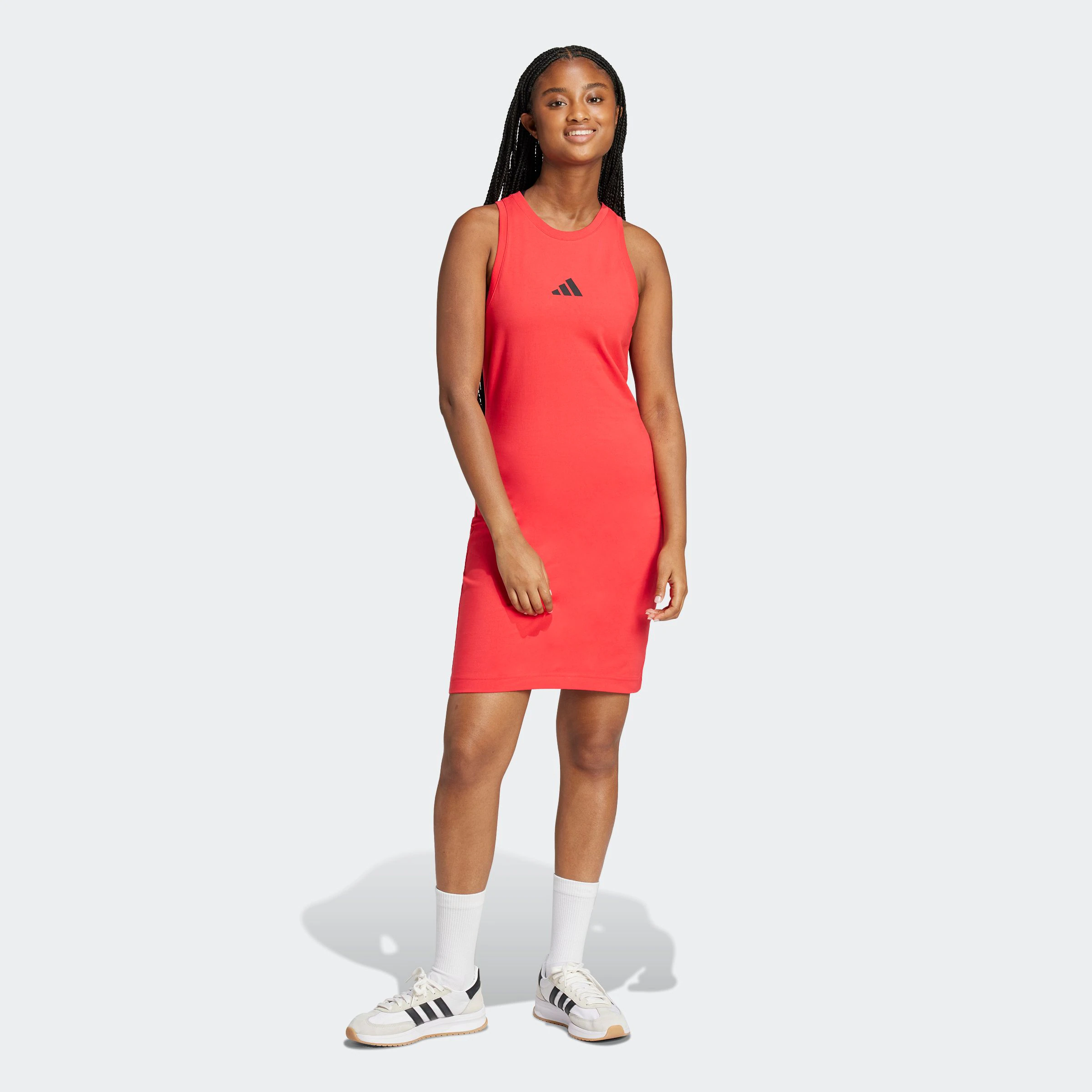 adidas Sportswear Shirtkleid "W FI SL DRESS", (1 tlg.) günstig online kaufen