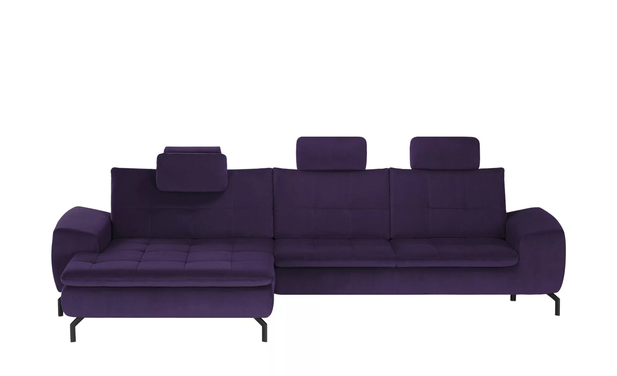 meinSofa Ecksofa  Brenda - lila/violett - 87 cm - Polstermöbel > Sofas > Ec günstig online kaufen