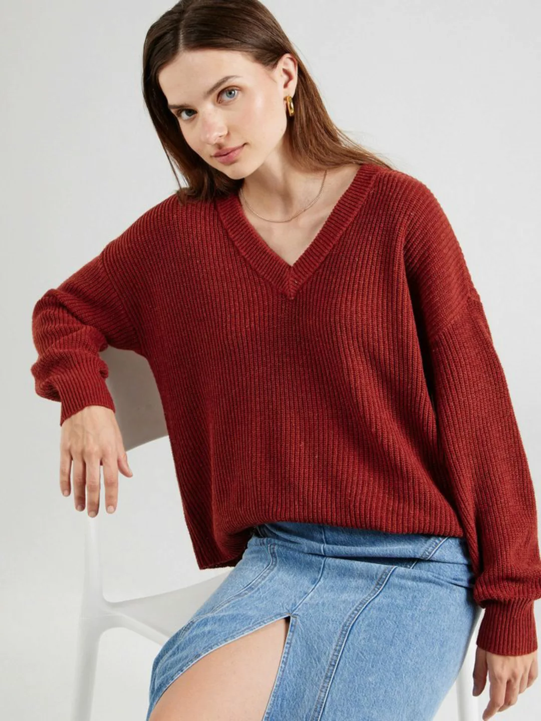 Vero Moda Strickpullover VMZIA (1-tlg) Lochmuster günstig online kaufen