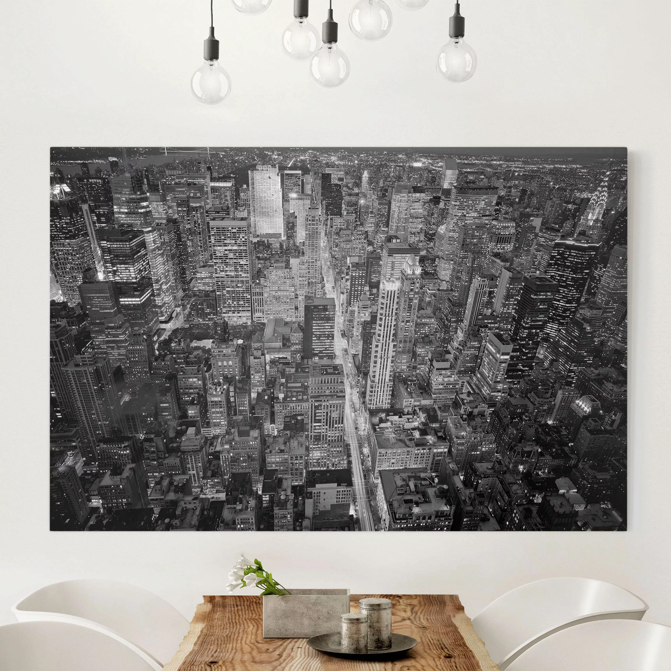 Leinwandbild New York - Querformat Midtown Manhattan II günstig online kaufen