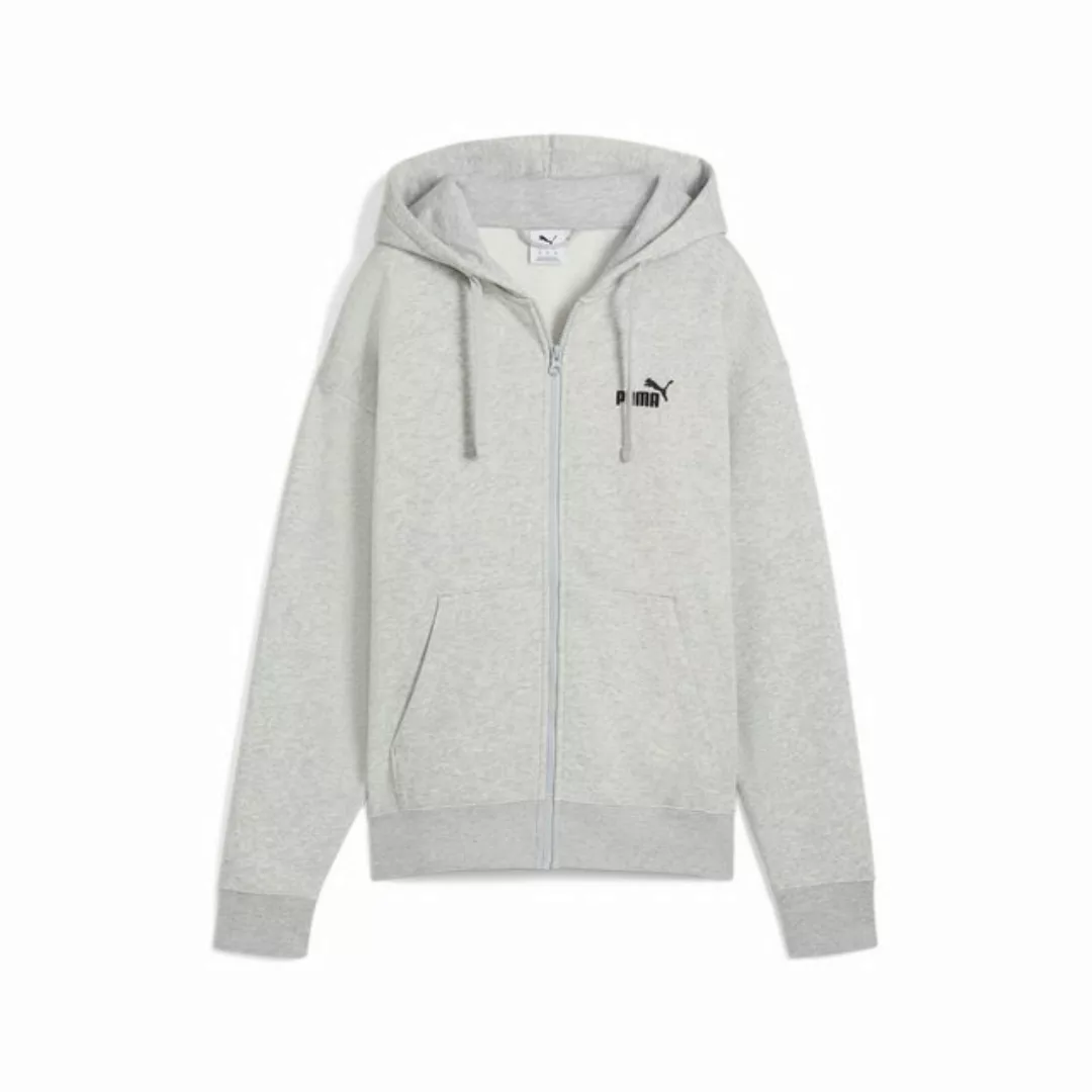 PUMA Kapuzensweatshirt ESS SMALL NO. 1 LOGO COMFORT FULL-ZIP HOODIE FL günstig online kaufen