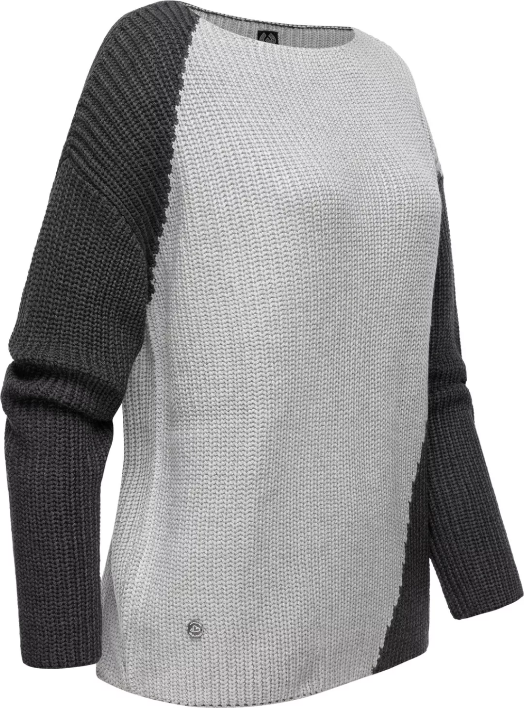 Ragwear Strickpullover "Ebbeline-Block", Damen Pullover aus Strick günstig online kaufen