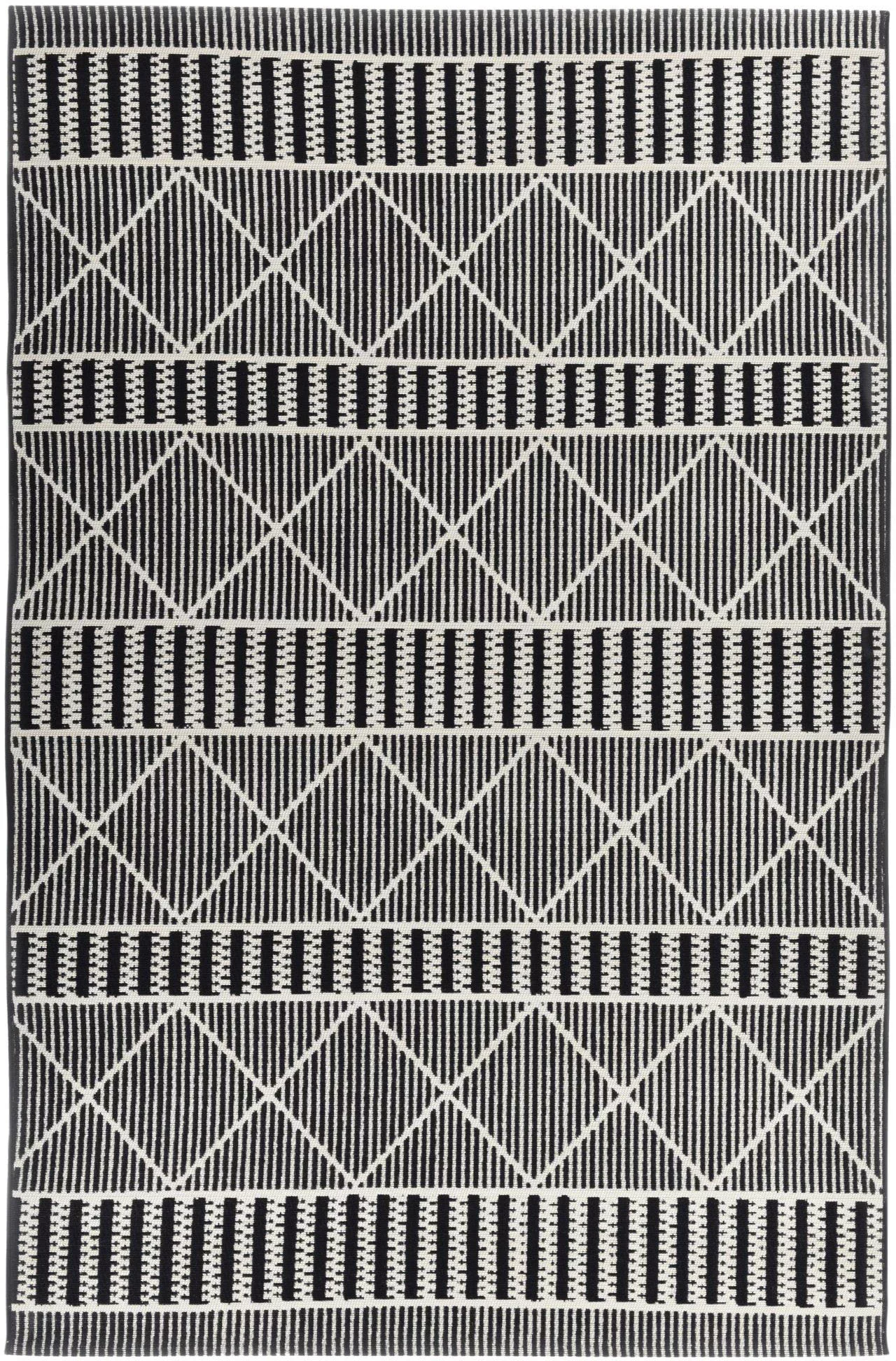 TOM TAILOR HOME Teppich »Funky Outdoor Geometric«, rechteckig, Flachgewebe, günstig online kaufen