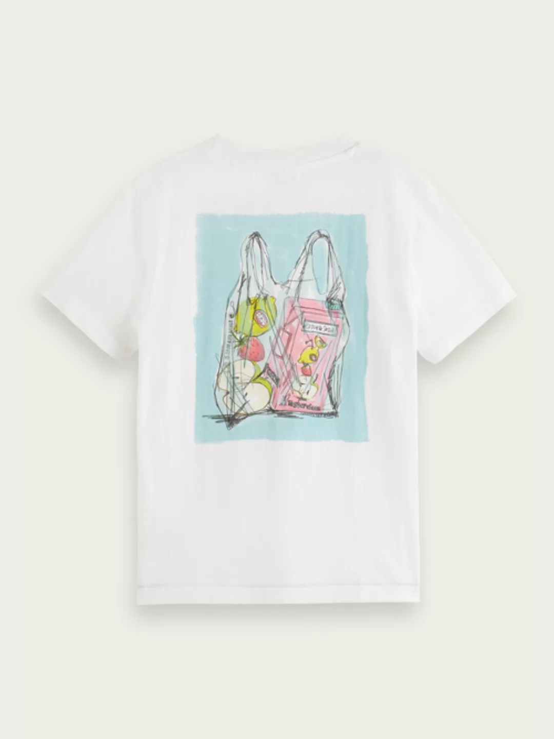 Scotch & Soda Relaxed Fit T-Shirt mit Artwork günstig online kaufen