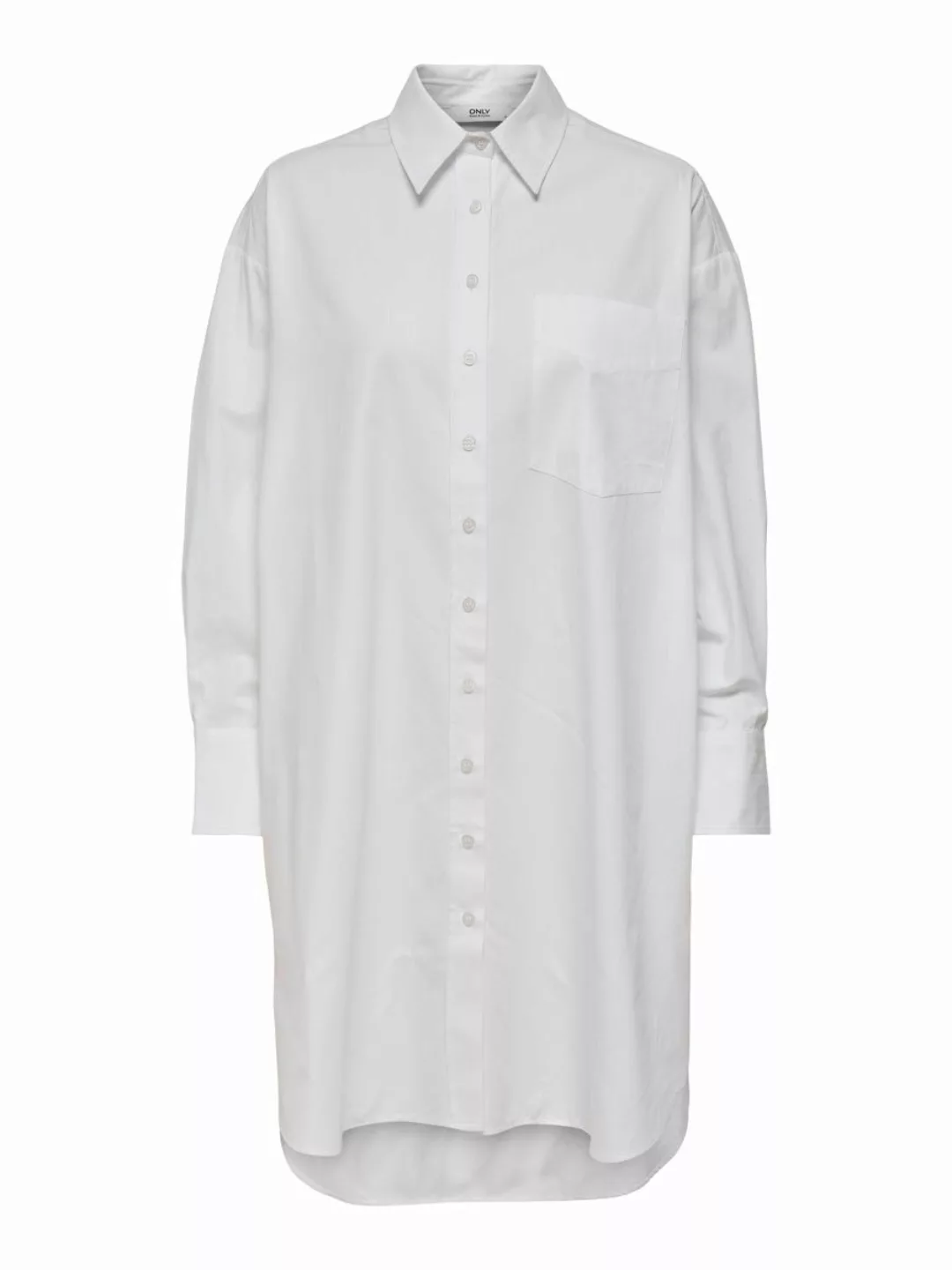 ONLY Lang Hemd Damen White günstig online kaufen