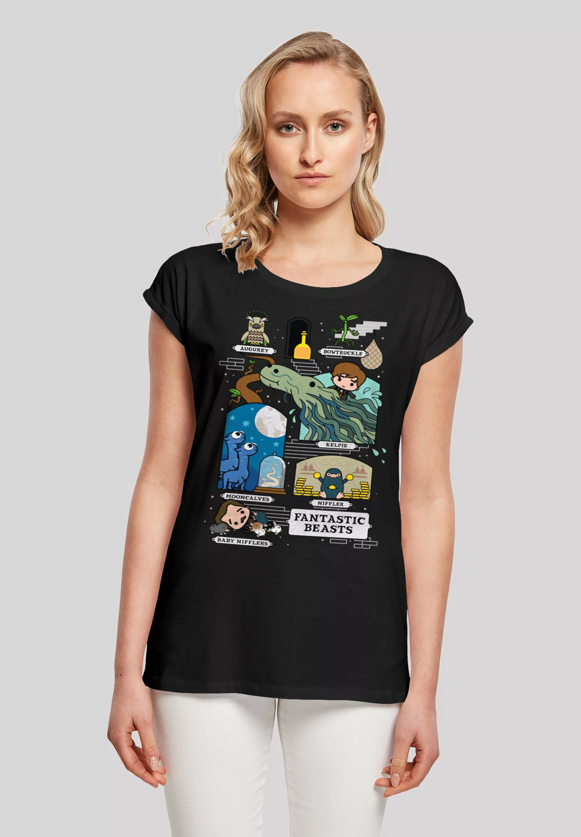 F4NT4STIC T-Shirt "Phantastische Tierwesen Chibi Newt", Print günstig online kaufen