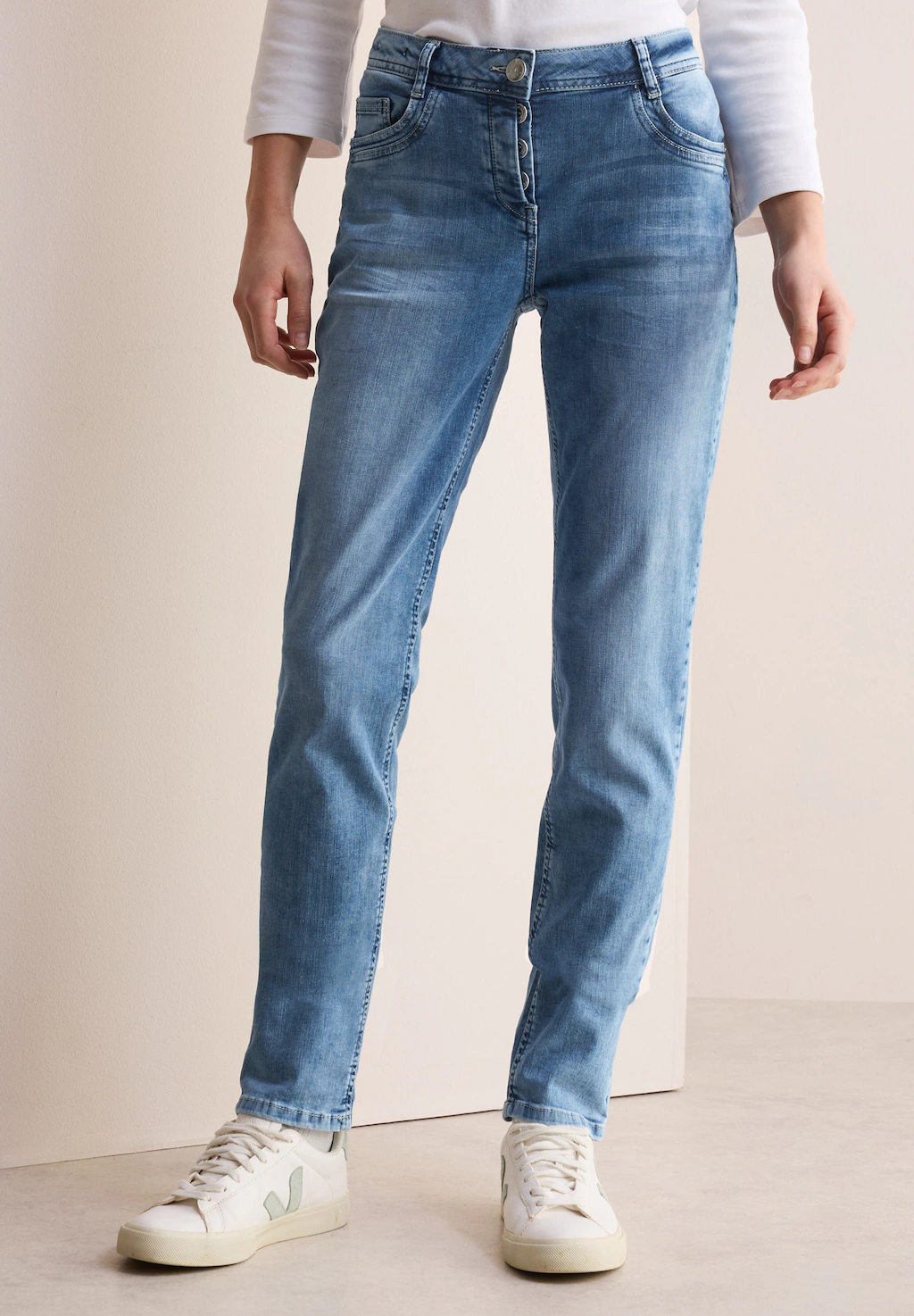 STREET ONE Gerade Jeans, 5-Pocket-Style günstig online kaufen