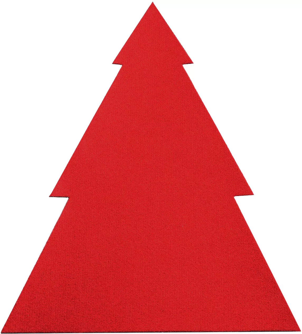 Primaflor-Ideen in Textil Platzset »Tannenbaum, Weihnachtsdeko rot«, (Set, günstig online kaufen