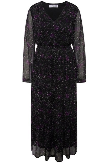 Studio Untold Sommerkleid Maxikleid A-Line Galaxy-Print V-Ausschnitt Langar günstig online kaufen