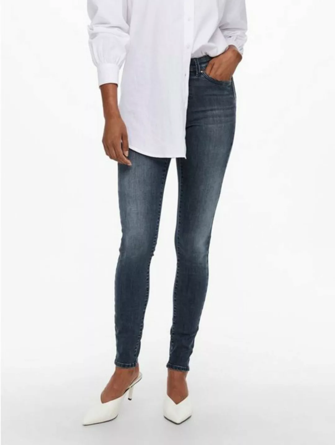 ONLY Skinny-fit-Jeans Skinny Fit Denim Stretch Jeans ONLWAUW (1-tlg) 4119 i günstig online kaufen