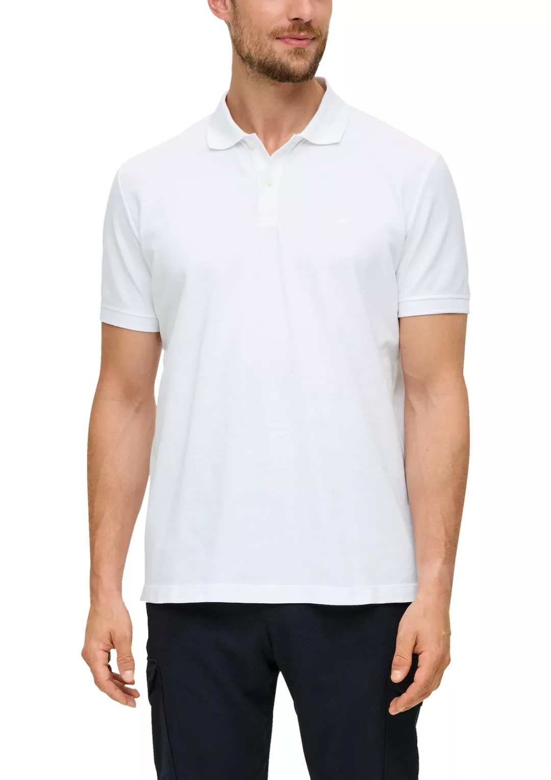 s.Oliver Poloshirt, mit Logostickerei günstig online kaufen