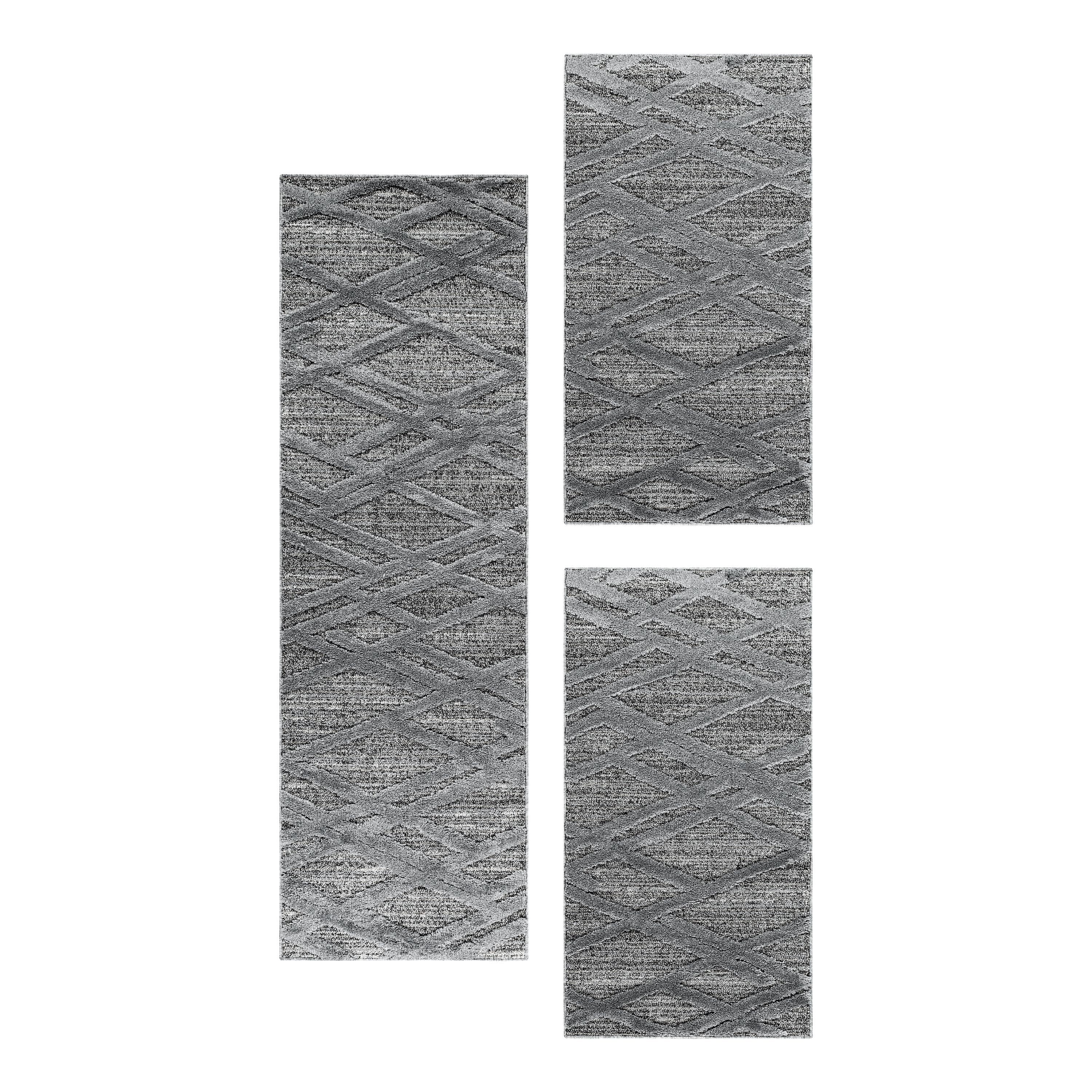 Carpettex Hochflor-Bettumrandung Boho-Design, Höhe 20 mm, günstig online kaufen