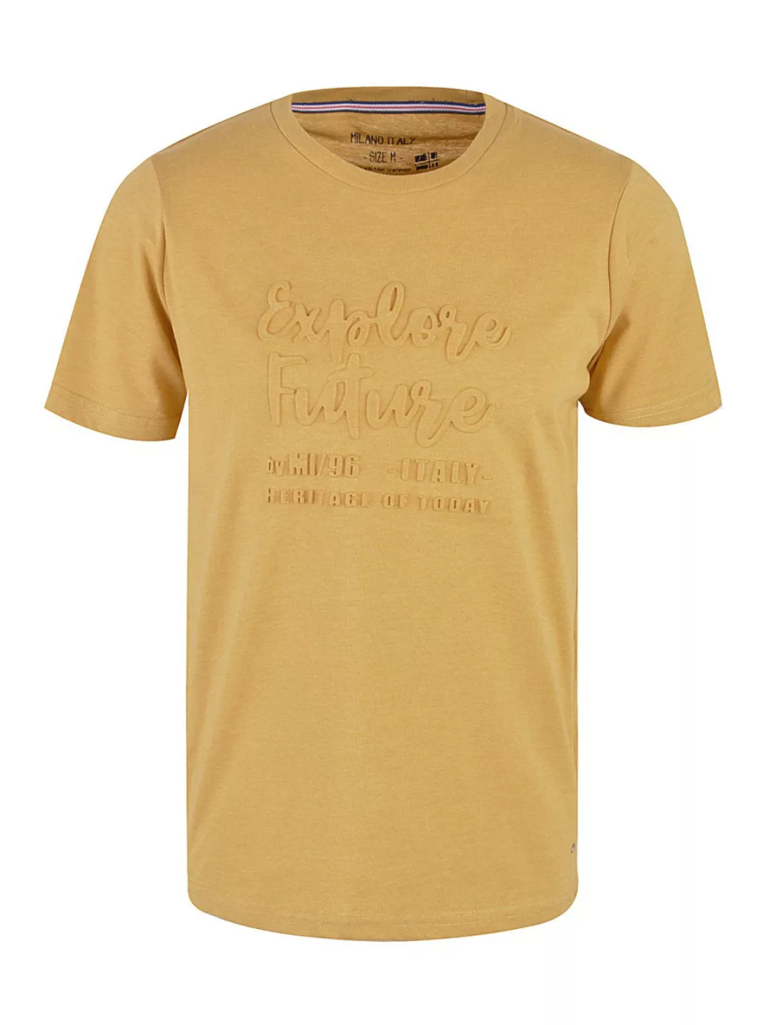MILANO ITALY Herren T-Shirt, senf günstig online kaufen