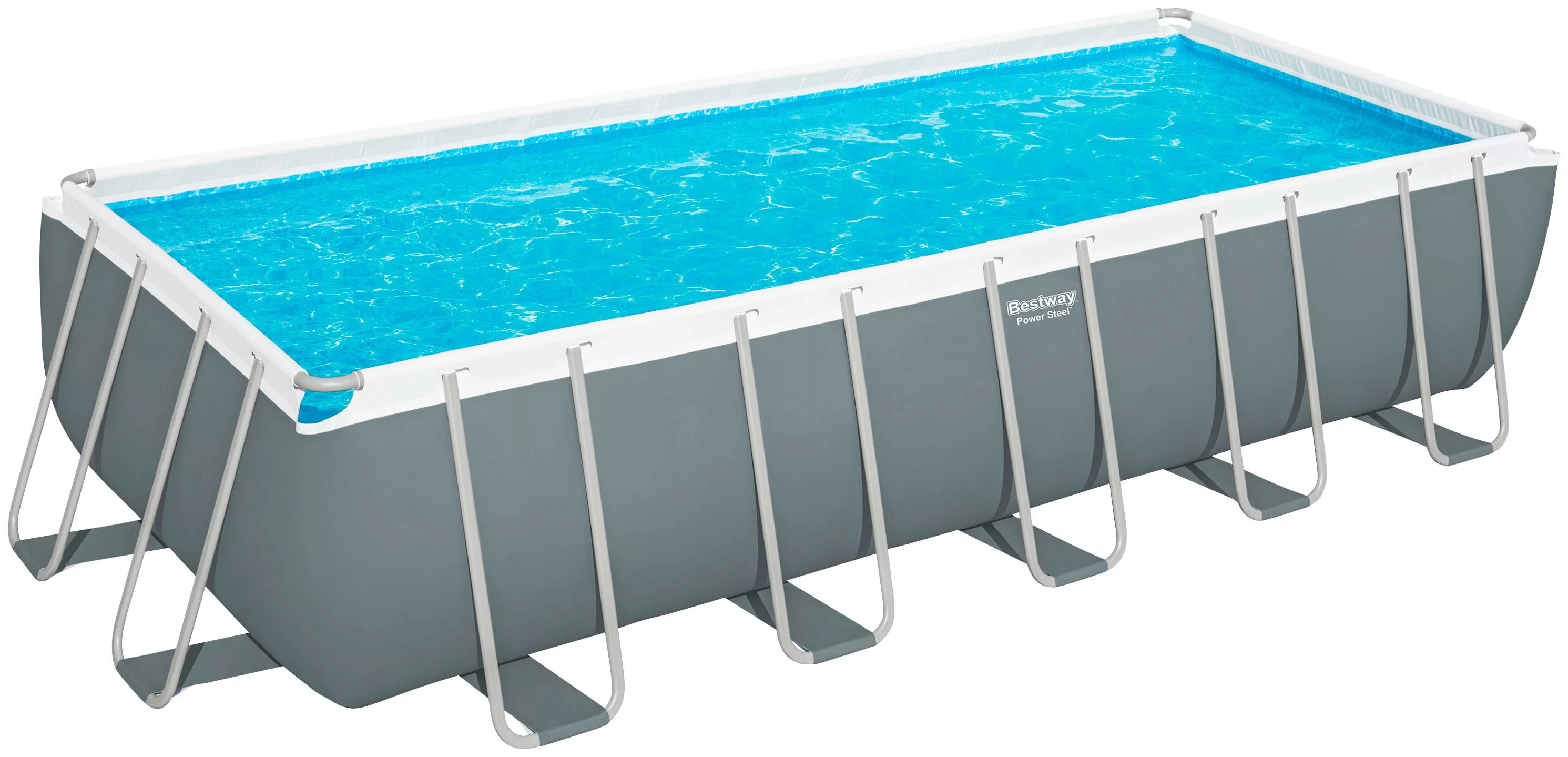 Bestway Framepool "Power Steel™", (Komplett-Set), Frame Pool mit Sandfilter günstig online kaufen