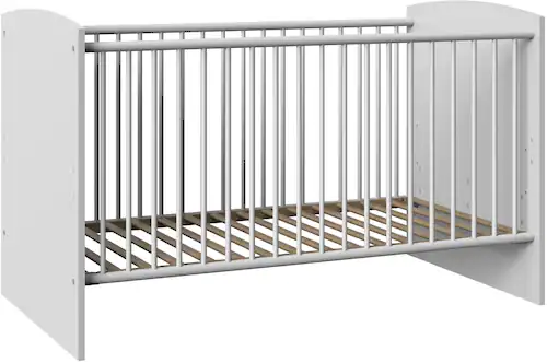 Wimex Babybett "York", 3-fach höhenverstellbar, mit Schlupfsprossen aus Mas günstig online kaufen