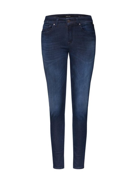 Replay Damen Jeans New Luz - Skinny Fit - Hyperflex - Blau - Dark Blue günstig online kaufen