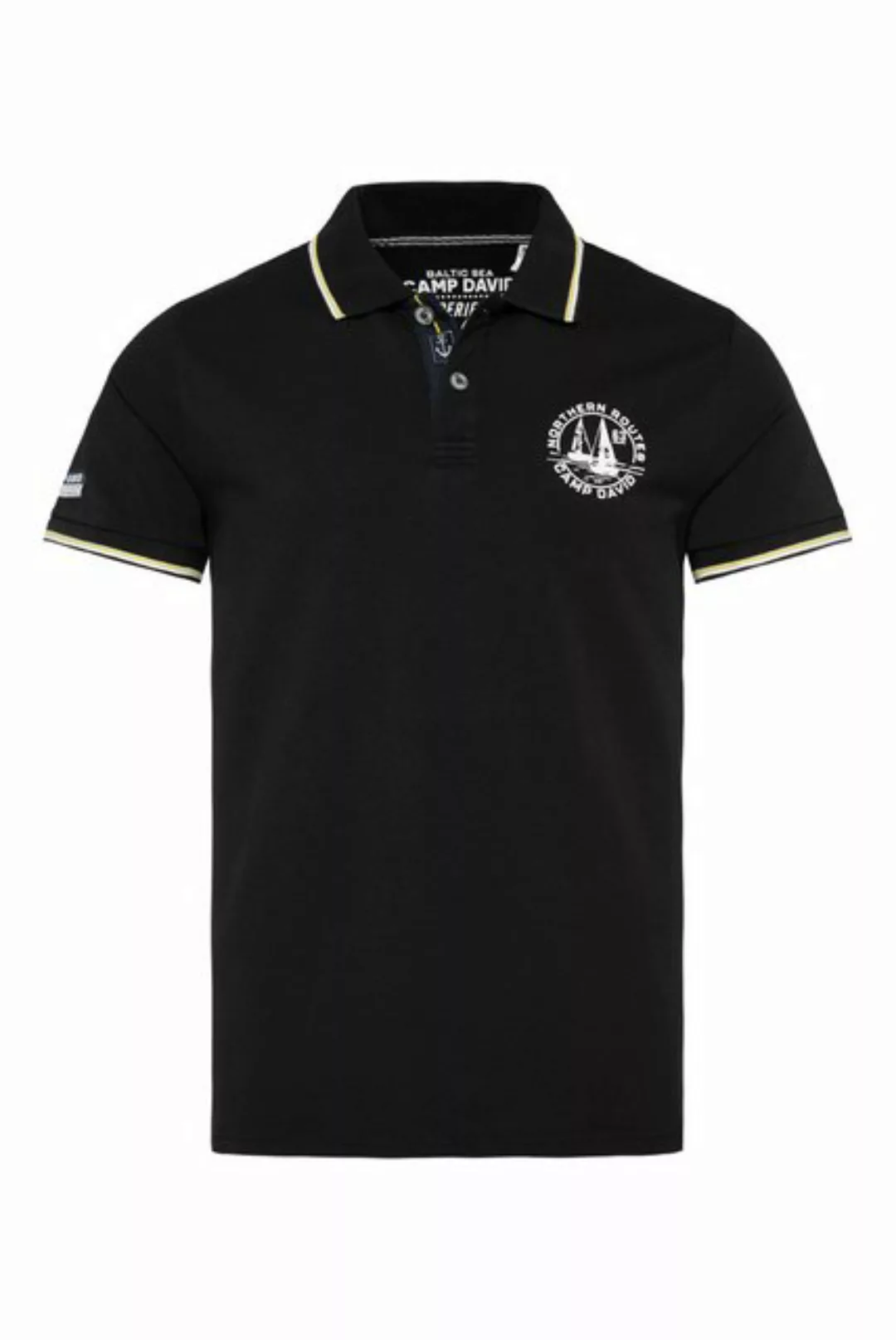 CAMP DAVID Poloshirt aus Baumwolle günstig online kaufen