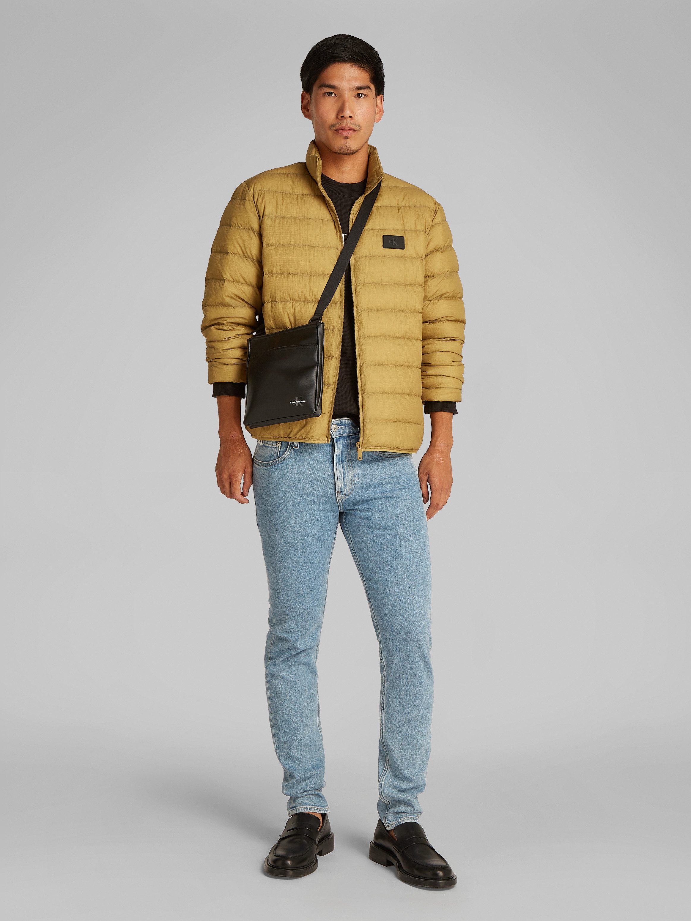 Calvin Klein Jeans Messenger Bag "MONO LOGO FLAT PACK 18", Herren-Umhängeta günstig online kaufen