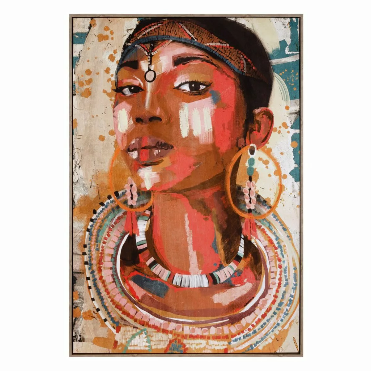 Leinwand 83 X 123 Cm Afrikanerin günstig online kaufen