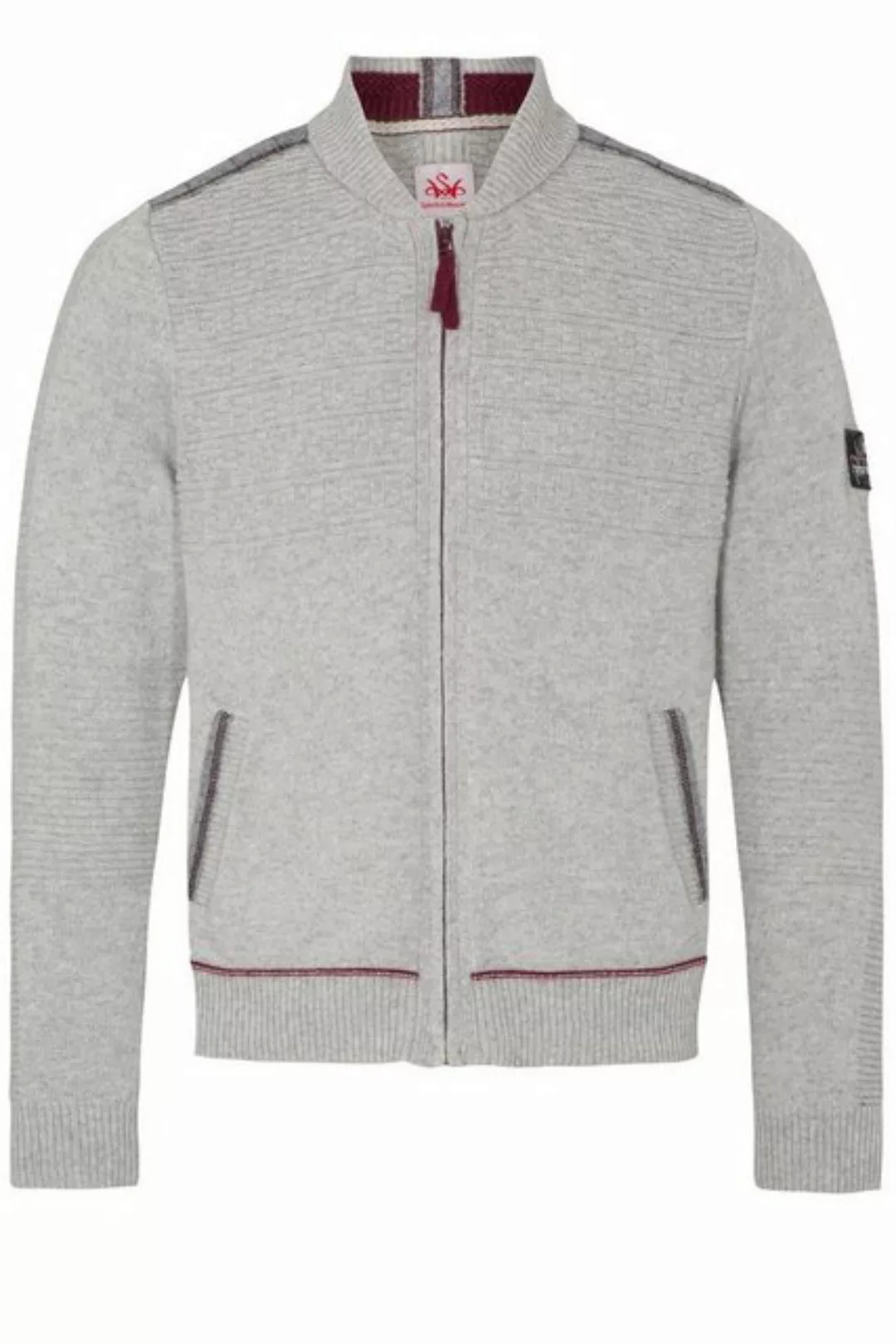 Spieth & Wensky Trachtenstrickjacke Strickjacke Herren - TALHEIM - marine, günstig online kaufen