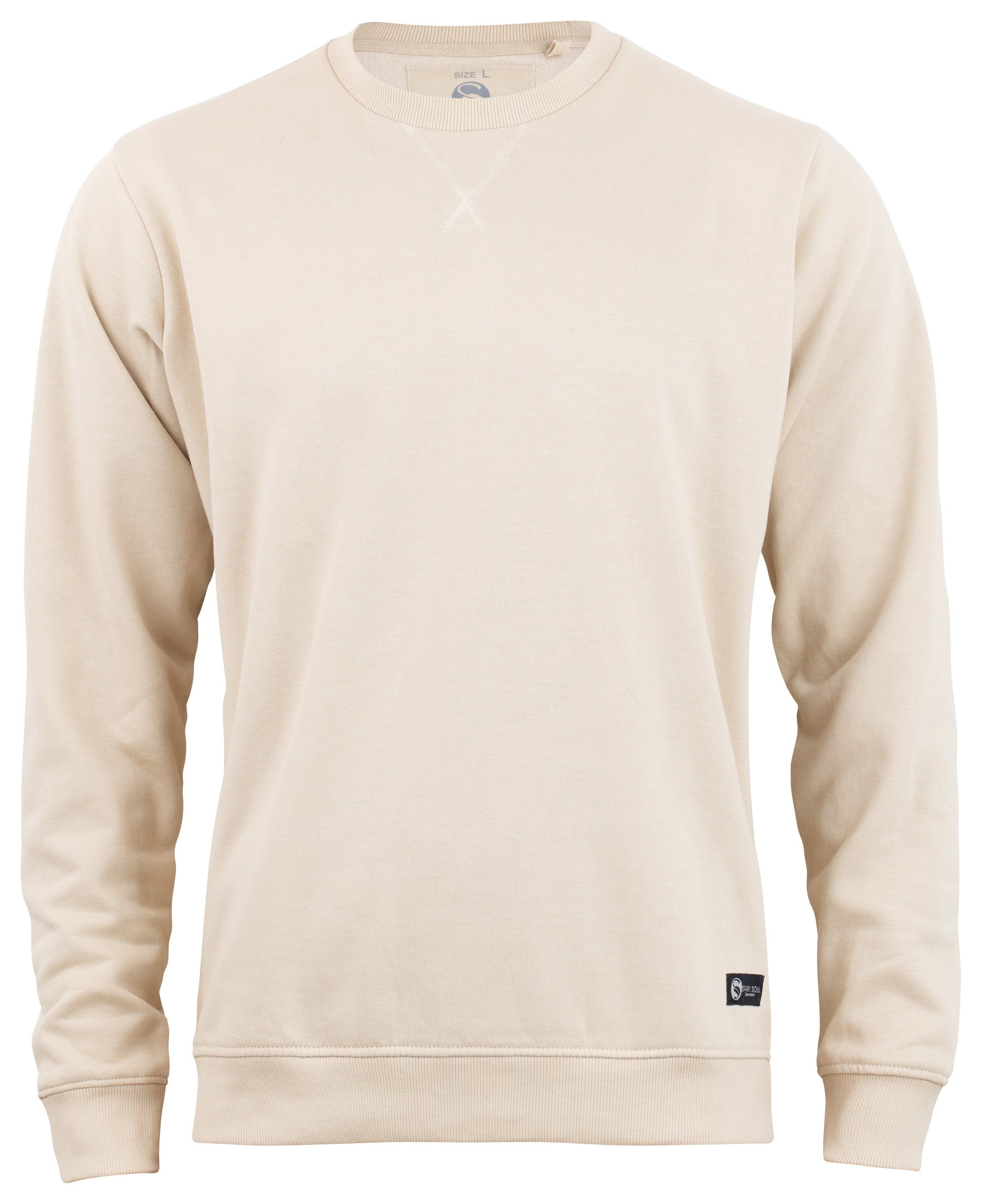Stark Soul® Sweatshirt Herren Sweatshirt Rundhals-Sweater günstig online kaufen
