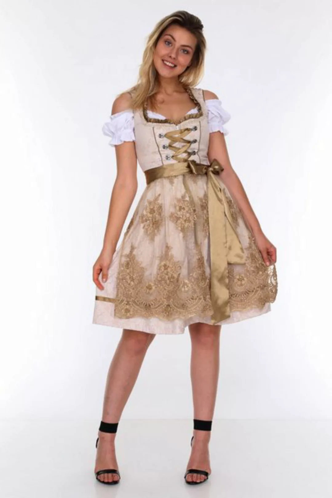 Trachtl Dirndl Trachtl-Lifos Diana Gold 3 tlg. günstig online kaufen