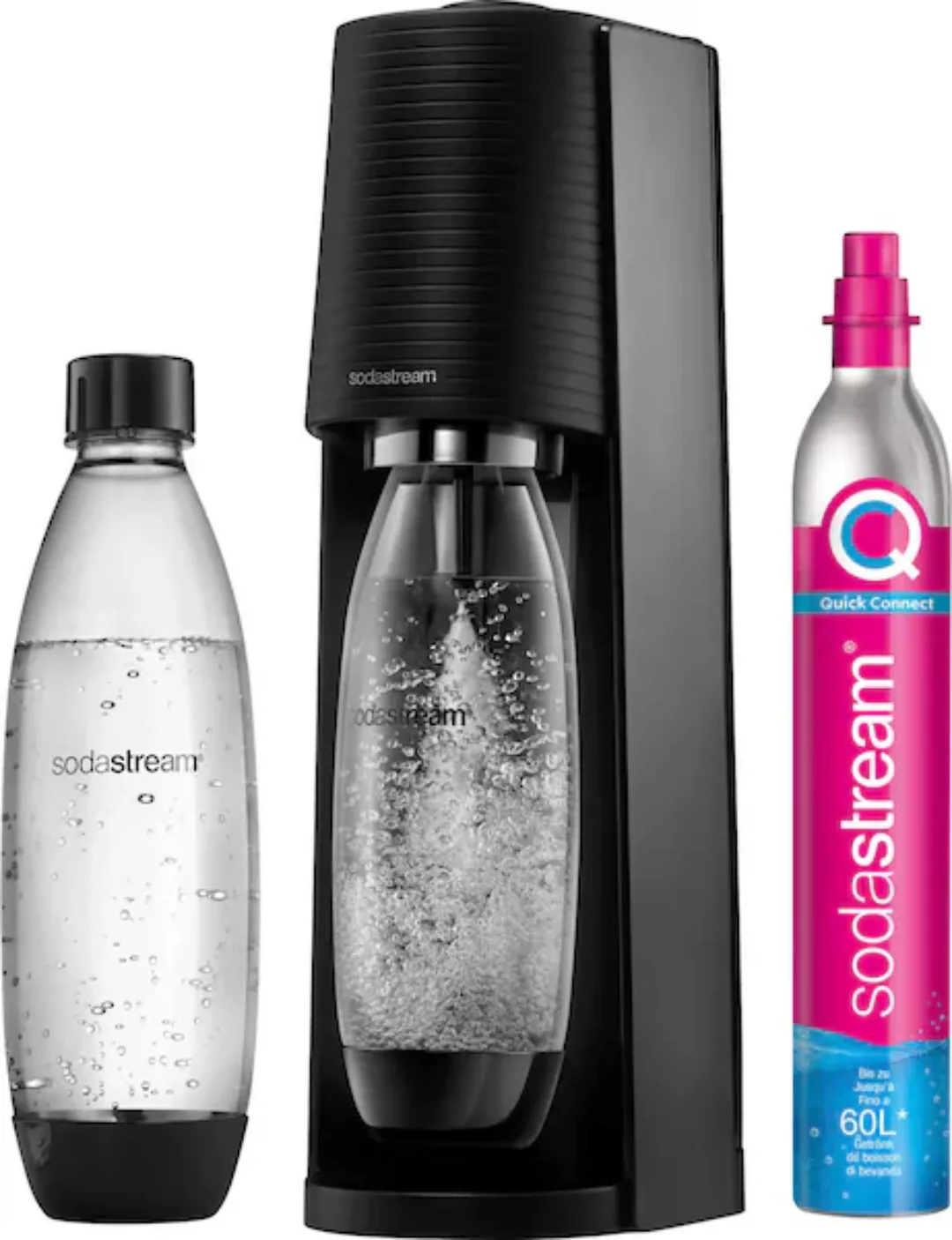 SodaStream Wassersprudler »TERRA«, inkl. 1x CO2-Zylinder CQC, 1x 1L spülmas günstig online kaufen