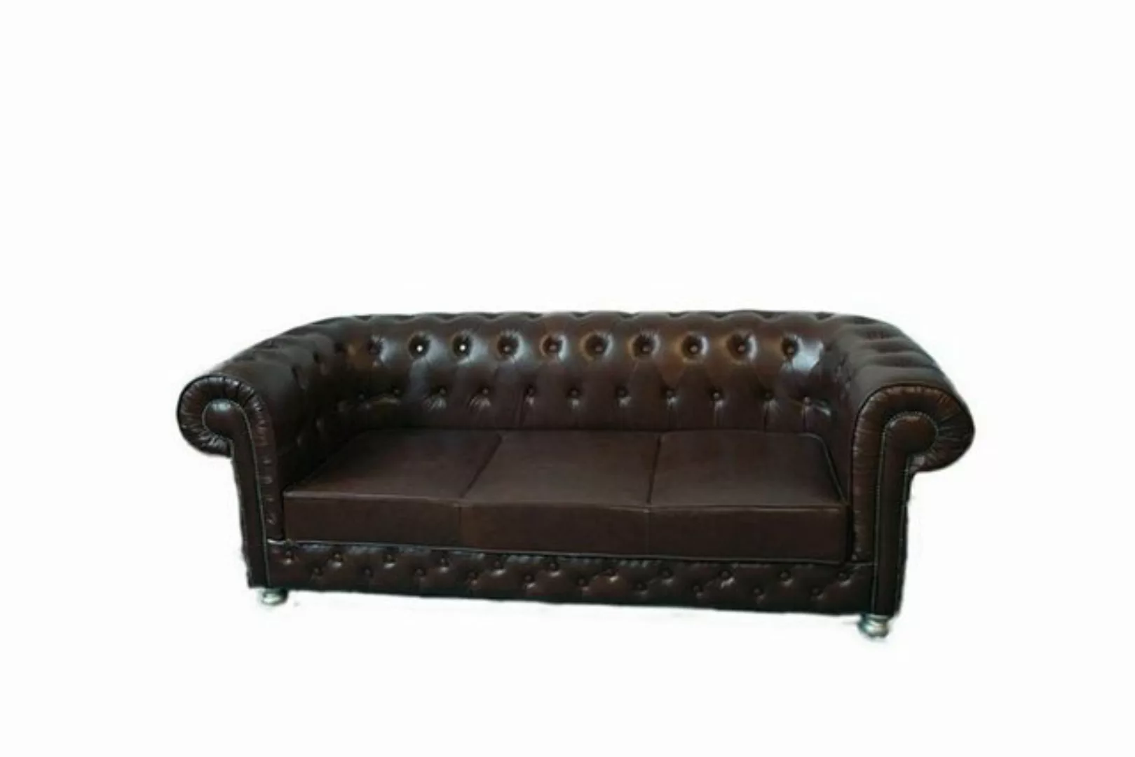 JVmoebel Sofa Chesterfield Sofa Couch Polster Designer 3 Sitzer günstig online kaufen