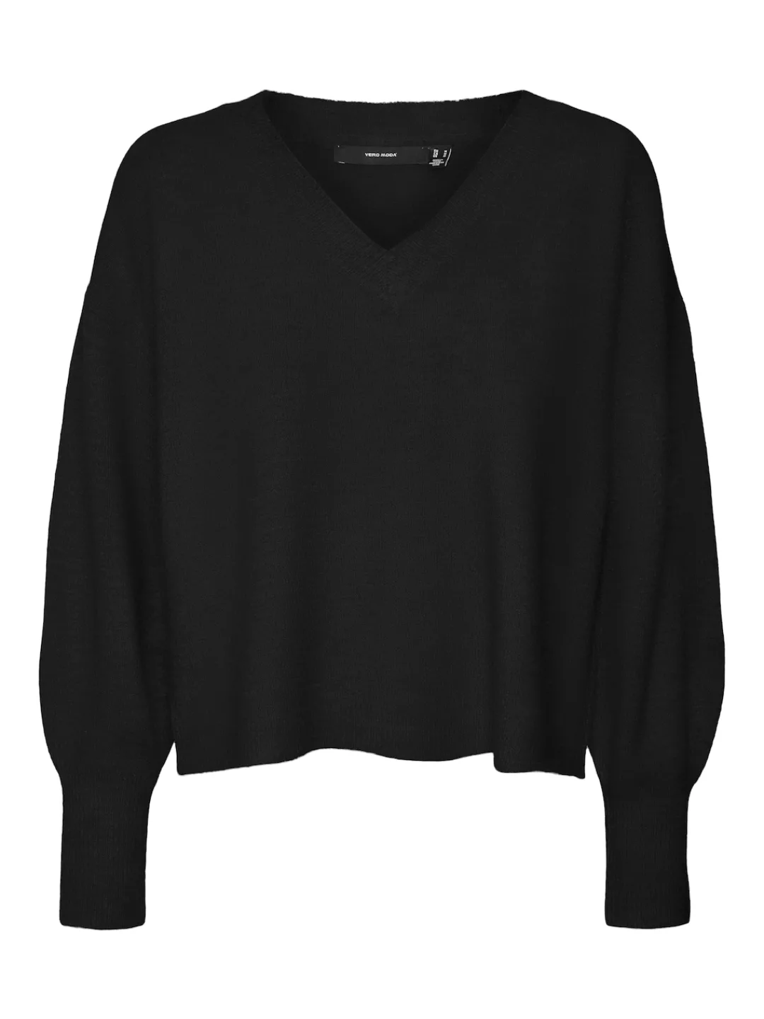 Vero Moda V-Ausschnitt-Pullover "VMJUPITER LS V-NECK PULLOVER BF" günstig online kaufen