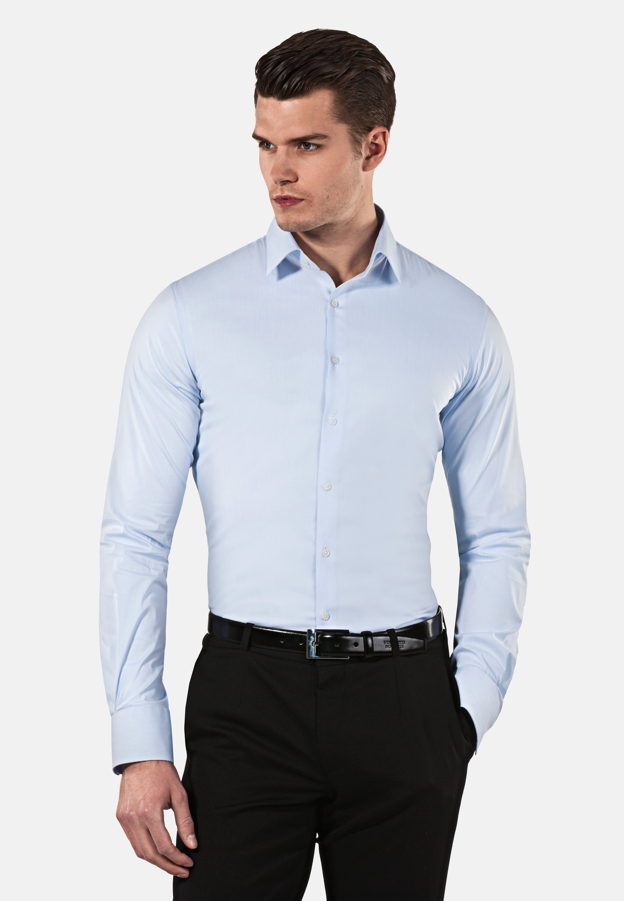 Vincenzo Boretti Businesshemd super tailliert stretch günstig online kaufen