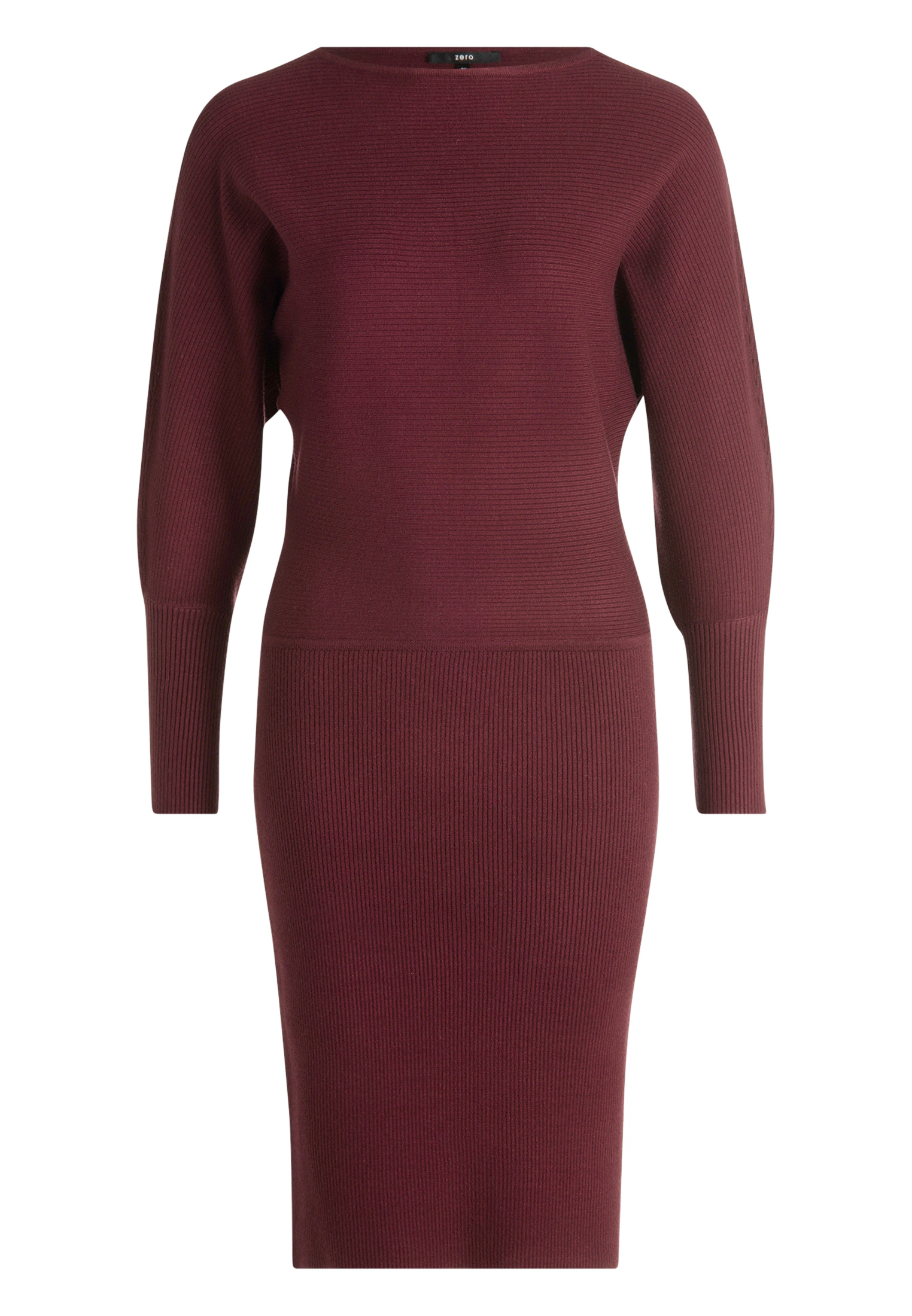 Zero Strickkleid "zero Damen Strickkleid mit U-Boot Ausschnitt", Plain/ohne günstig online kaufen