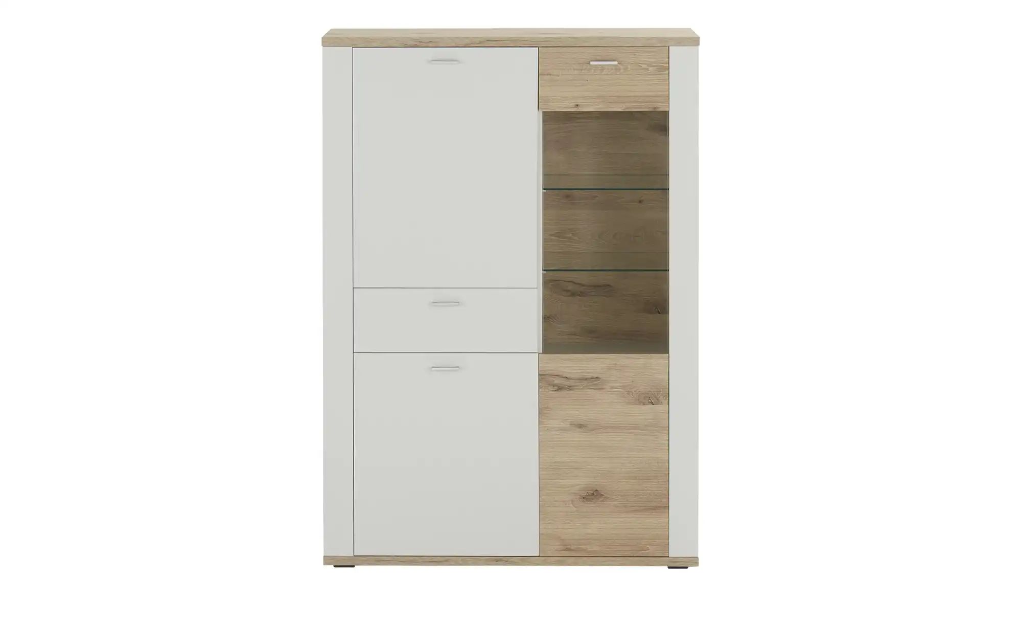 uno Highboard  Milano ¦ grau ¦ Maße (cm): B: 103 H: 145 T: 42.0 Kommoden & günstig online kaufen