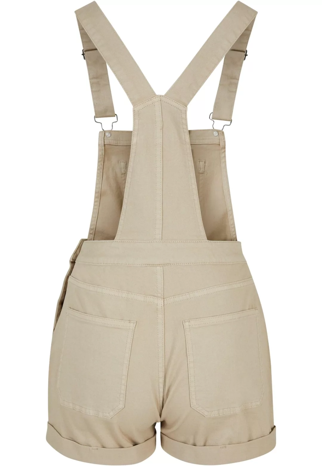 URBAN CLASSICS Jumpsuit "Urban Classics Damen Ladies Organic Short Dungaree günstig online kaufen