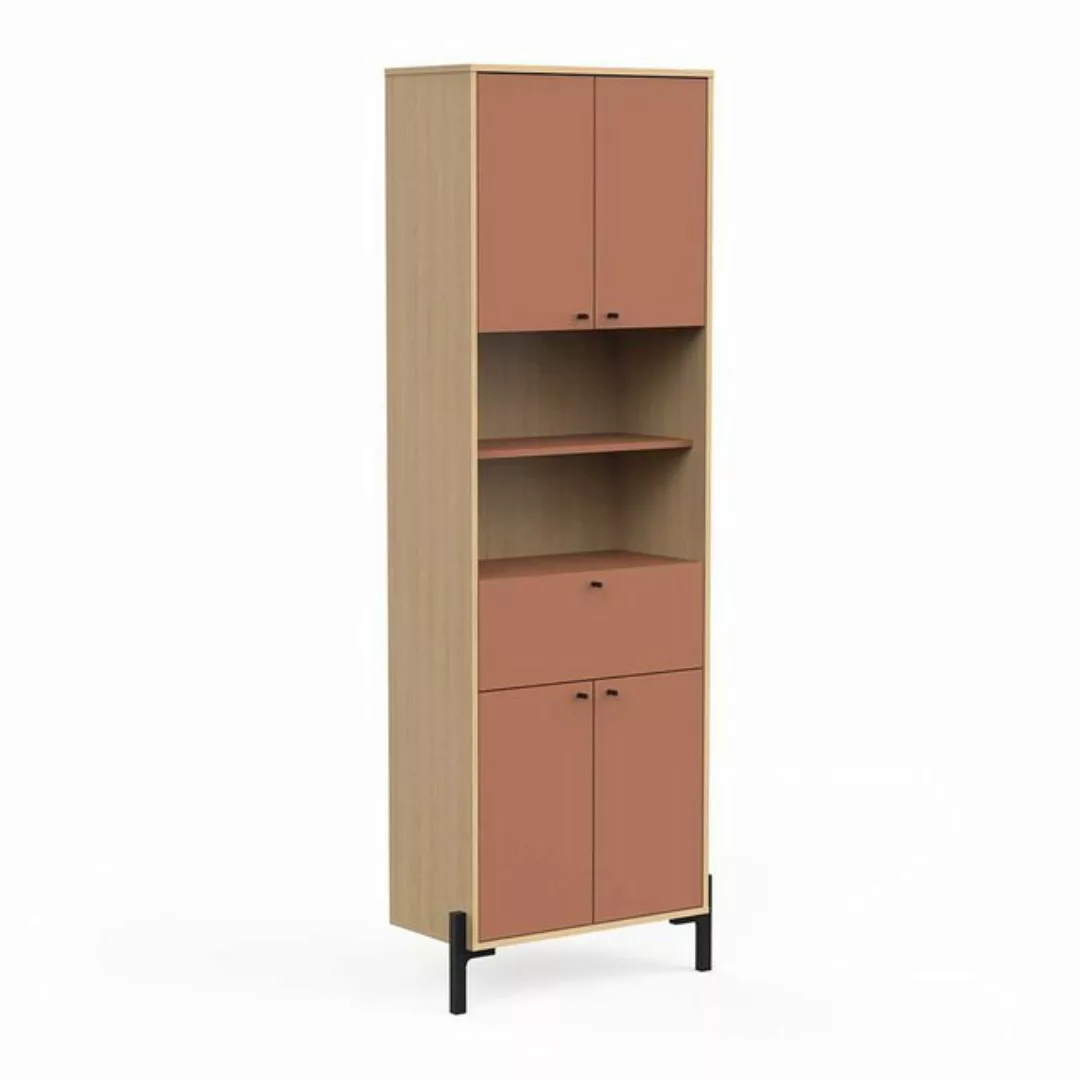 habeig Mehrzweckschrank Hochschrank Badschrank Wandschrank Apricot großer S günstig online kaufen