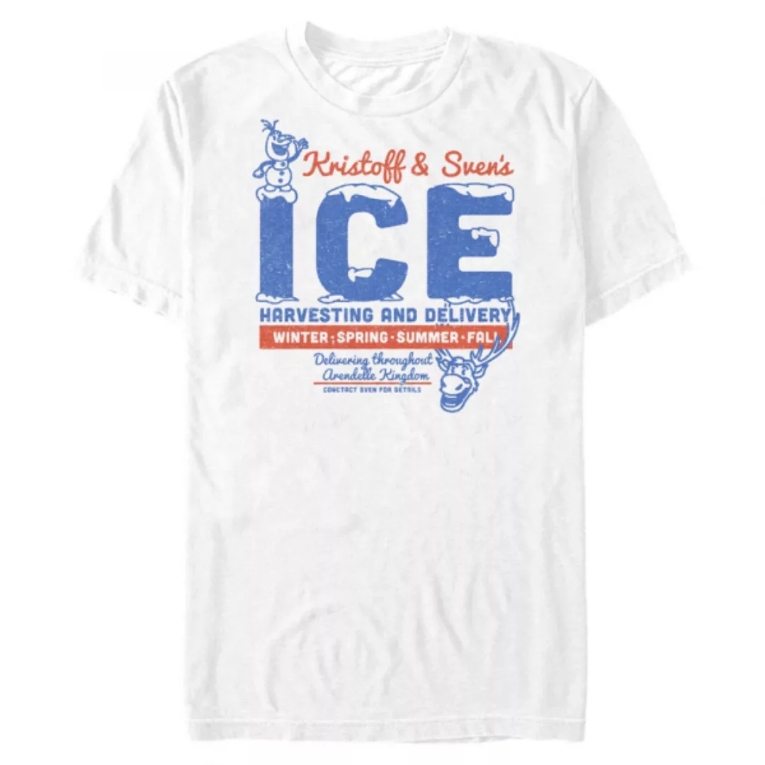 Disney - Eiskönigin - Olaf Ice Man - Männer T-Shirt günstig online kaufen